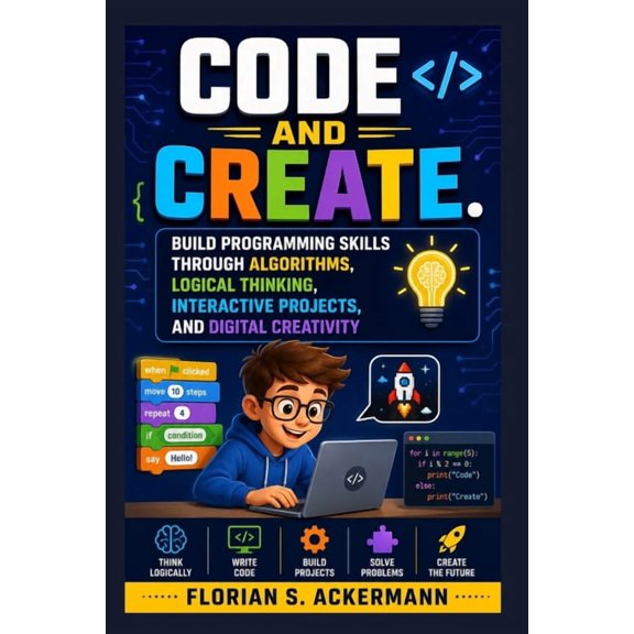 Code and Create: Build Programming Skills Through Algorithms, Logical Thinking, Interactive Projects, and Digital Creati, (Paperback)