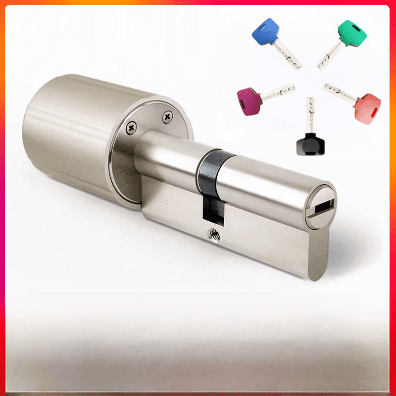Codeonly lock cylinder electromechanical integrated graffiti