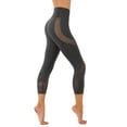 thumbnail image 1 of CodeFit Yoga Dry-Fit Latest Seamless 7/8 Length Leggings with Laser Cut Mesh For Workout or Casual Wear, 1 of 4