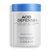 Codeage Acid Defense+, Marshmallow Root, DGL Licorice, Aloe Vera, Probiotic, Mastic Gum, Zinc, 30 ct