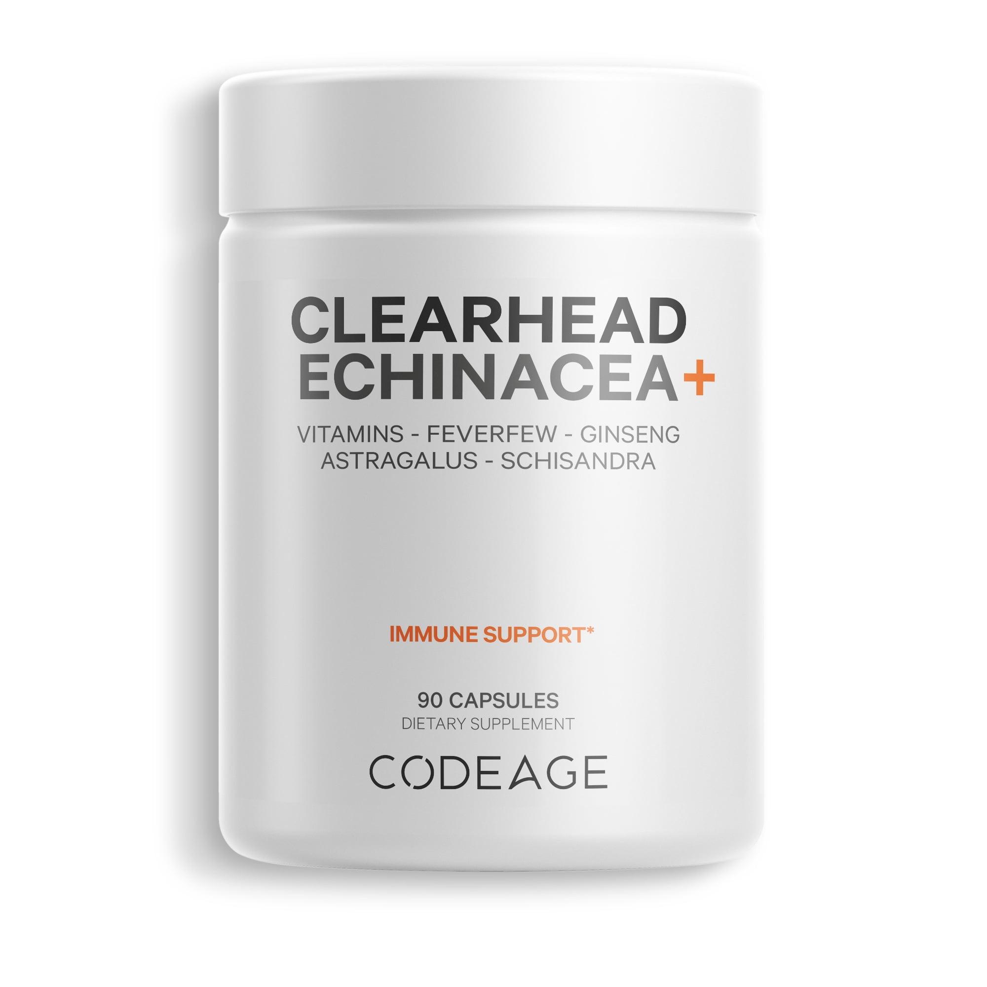 Codeage Clearhead, Echinacea, Zinc, Vitamins C & D, Garlic, All Seasons