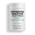 thumbnail image 1 of Codeage Fermented Digestive Enzymes Supplement - 14 Digestive Enzymes, Probiotics, Prebiotics, Fermented Botanicals, Plant-Based Multi Pancreatic Enzymes - 1 Capsule a Day - 30 Capsules, 1 of 15