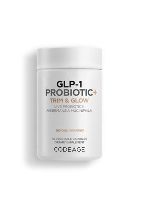 GLP-1 Probiotic+, Live Probiotics Akkermansia, Chicory Inulin Prebiotics Postbiotics, 30 ct
