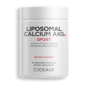Codeage Liposomal Calcium AKG Capsules, Pure Alpha Ketoglutarate Supplement, Phospholipids, 60 ct