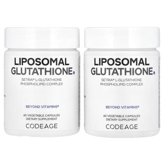 Codeage Liposomal Glutathione, 120 Vegetable Capsules