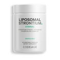 thumbnail image 1 of Codeage Liposomal Strontium Supplement - Strontium Citrate, Vitamin K2 MK-7, Liposomal Delivery, Non-GMO Mineral Strontium, Gluten-Free - 90 Capsules, 1 of 11