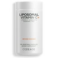 thumbnail image 1 of Codeage Liposomal Vitamin C 1500mg, Zinc, Elderberry, Citrus Bioflavonoids, Quercetin & Rose Hips, 180 ct, 1 of 15