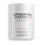 Codeage Liposomal Vitamin C, Zinc, Elderberry, Citrus Bioflavonoids, ALA, Quercetin, Rosehips, 90ct