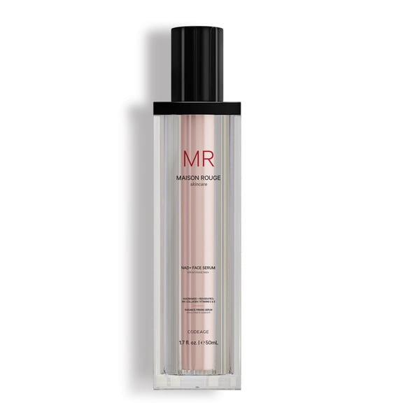 Maison Rouge NAD+ Face Serum, Resveratrol, Niacinamide, Collagen, Vitamins C & E, Aloe Vera, 1.7 fl. oz.