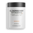 thumbnail interactive-video image 1 of Codeage Organic Black Elderberry Blend, Vitamin C, Vegan D3 5000 IU, Zinc, Sambucus Berries Flavonoid, 90 ct, 1 of 10