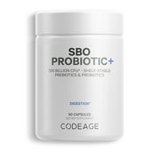 Codeage SBO Probiotics 100 Billion CFU, Soil-Based Organisms, Prebiotic, Organic Fermented Botanicals, 90 ct