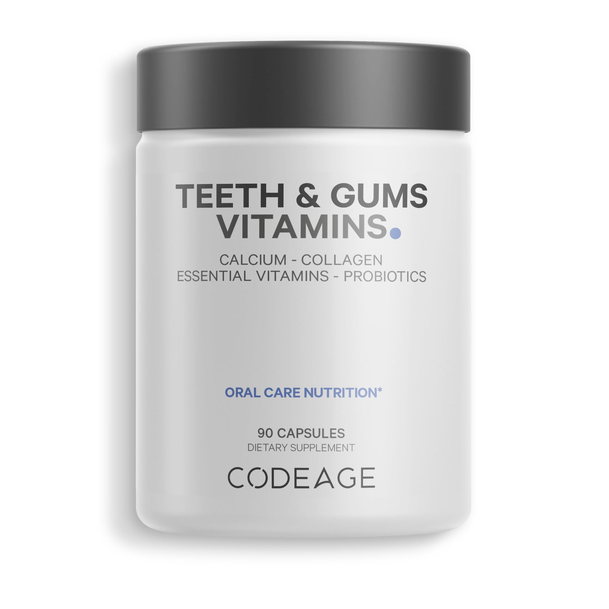 Codeage Teeth & Gums, Vitamin D3 & K2, Oral Care Collagen & Probiotic