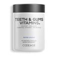 thumbnail image 1 of Codeage Teeth & Gums, Vitamin D3 & K2, Oral Care Collagen & Probiotic, Plant-Based Calcium, Potassium, 90 ct, 1 of 12