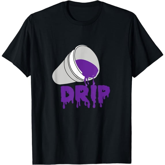 Codeine Dream Drip Purple Hip Hop Rap Social Media T-Shirt