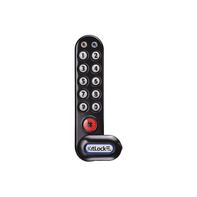 Codelocks Electronic Lock,Right Hand,Keypad KL1006KIT-BLK-RH - Walmart.com