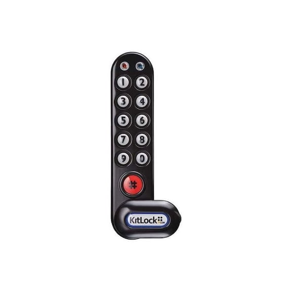 Codelocks Electronic Lock,Right Hand,Keypad KL1006KIT-BLK-RH