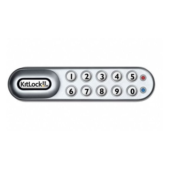 Codelocks Electronic Lock,Right Hand,Keypad KL1006KIT-SG-RH