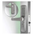 thumbnail image 1 of Codelocks Mechanical Lockset,Stainless Steel,Lever CL460-SS, 1 of 1