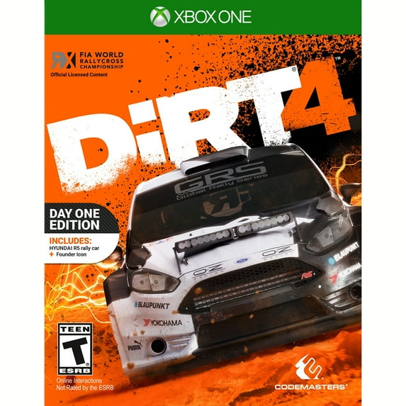 Codemasters DiRT 4 Day 1 Edition Square Enix Xbox One 816819014073