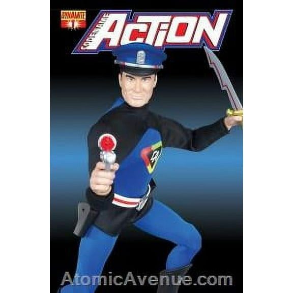 Codename Action #1 (Action Figure Variant) VF ; Dynamite Comic Book