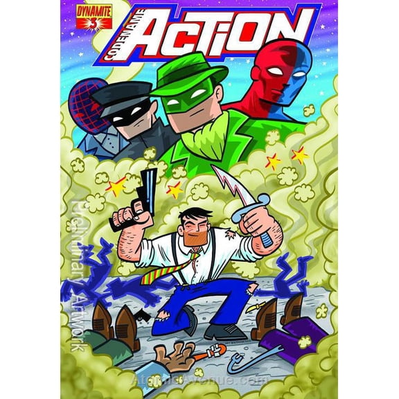 Codename Action #3D VF ; Dynamite Comic Book