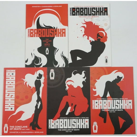 Codename Baboushka #1-5 VF/NM complete series All A Variants ; Image (A)