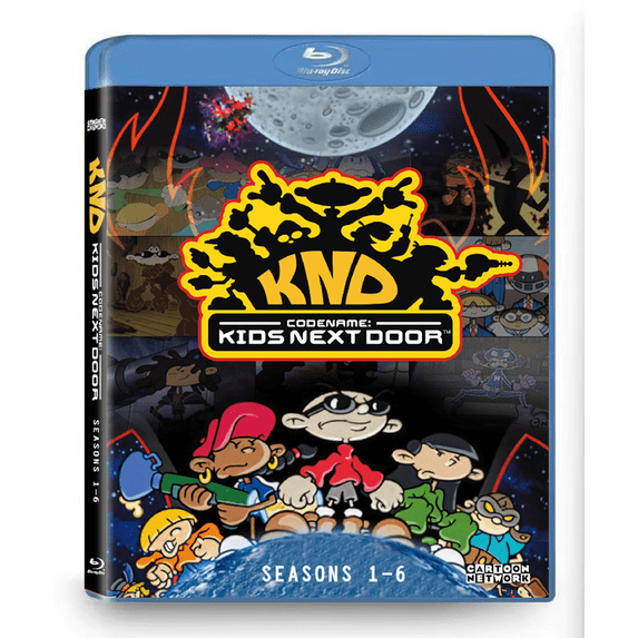 Codename: Kids Next Door Seasons 1-6, Animation & Cartoons, 3BD Box Set ...