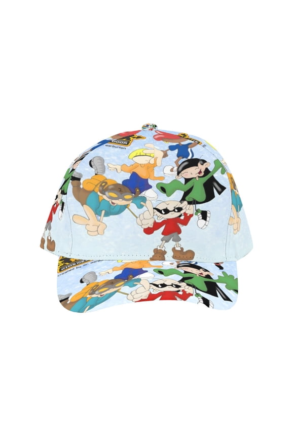 Codename Kids Next Door-theme Baseball Cap For Men, Women & Kids, Classic Flat Brim Hat Hip Hop Trucker Hat Adjustable Snapback Hat