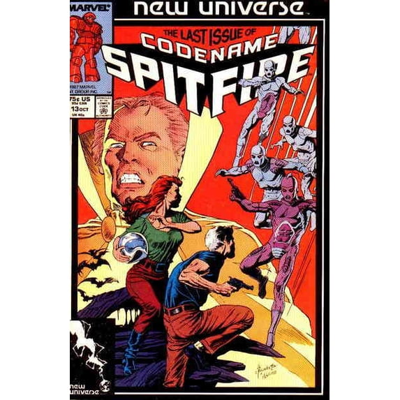 Codename: Spitfire #13 VF ; Marvel Comic Book