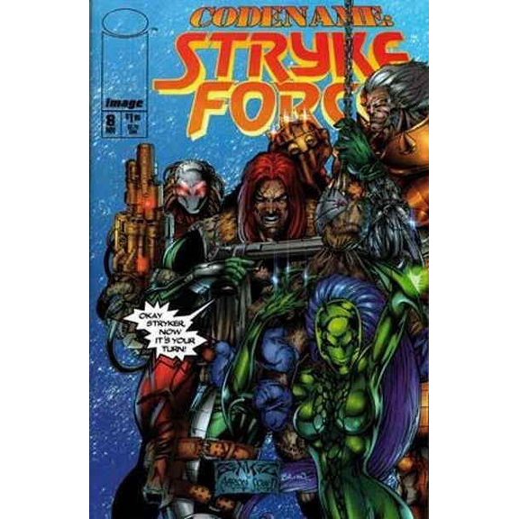 Codename: Stryke Force #8C VF ; Image Comic Book