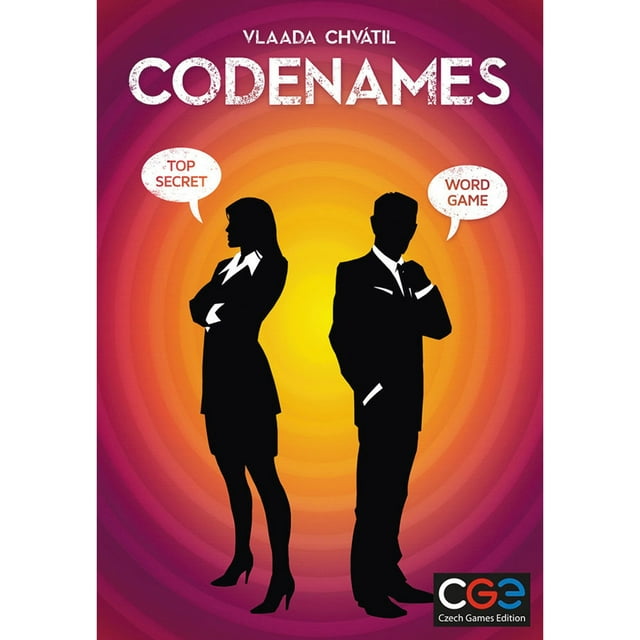 Codenames Czech Games Edition, Board Games for Family and Adults Ages 8+, For 4+ Players
