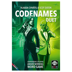 CGE Czech Games Edition Codenames: Duet 2 Player Board Game 2025 1 Pack