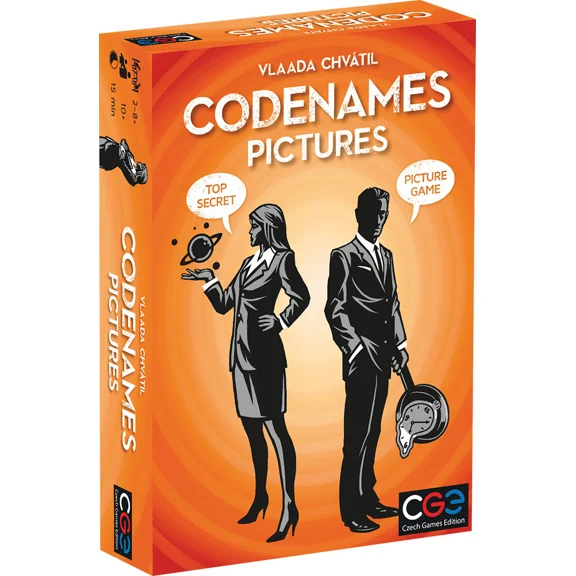 Codenames: Pictures | CGE Board Game | Family-Friendly Spy Word Association Game