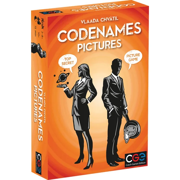 Codenames: Pictures | CGE Board Game | Family-Friendly Spy Word Association Game