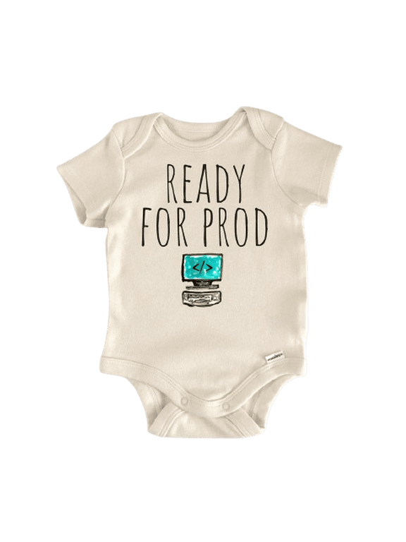 Coder Coding Programmer Newborn Baby Bodysuit