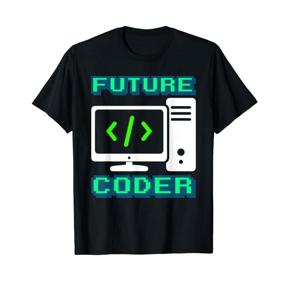 Coder Design Funny Programmer Computer Science Men Women T-Shirt