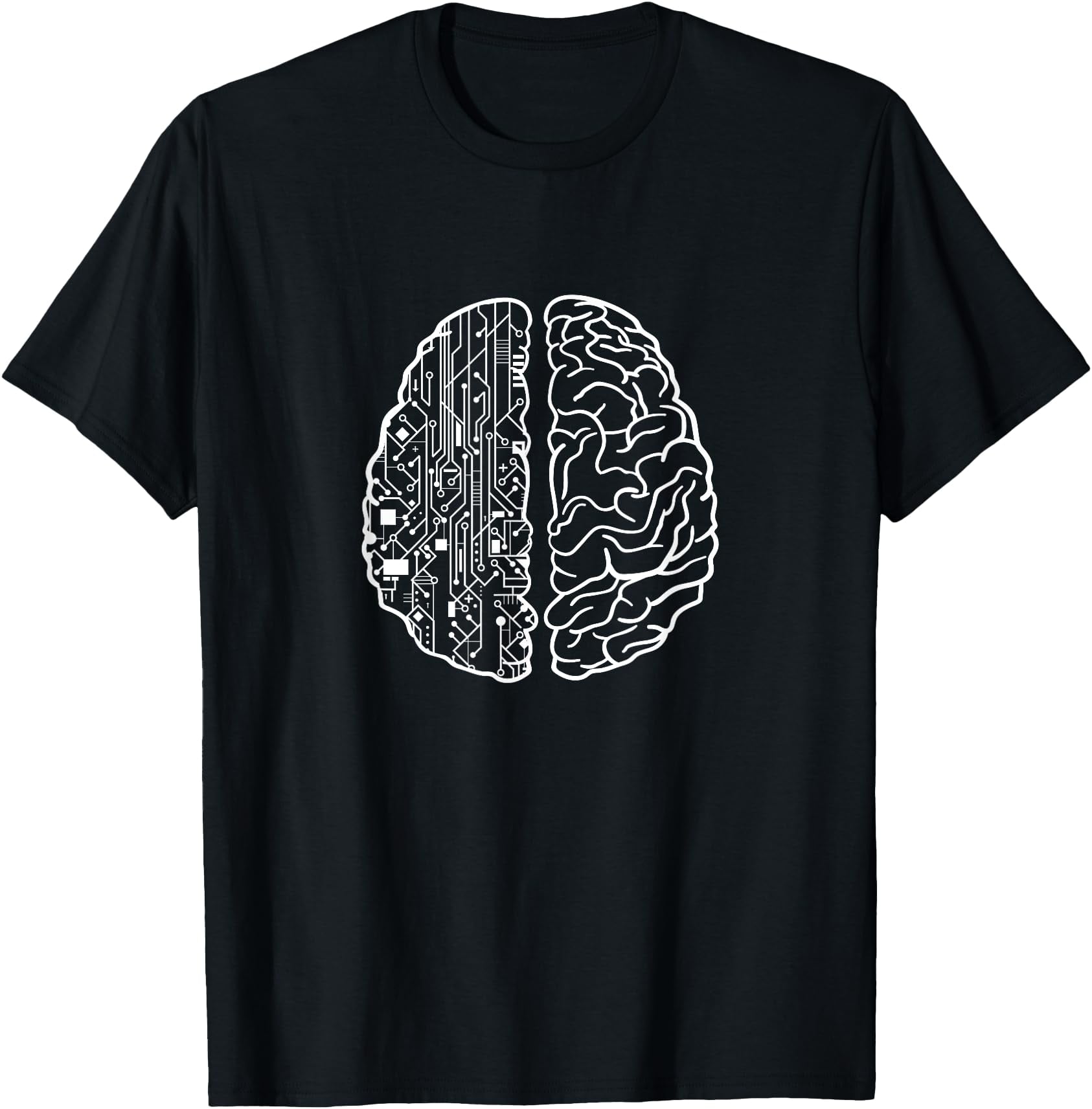 Coder Developer Programming Brain Programmer T-Shirt,Charcoal Color ...