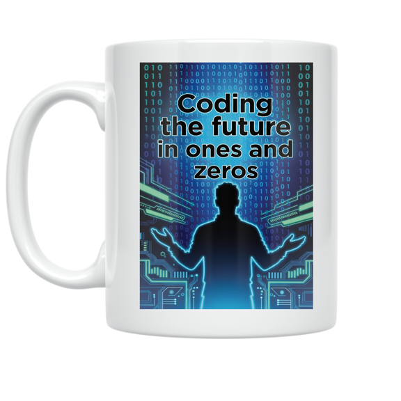 Coder Pride Design - Tech Enthusiast - 11 oz Ceramic Coffee Mug