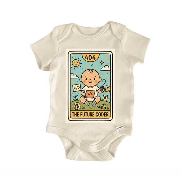 Coder Programmer Newborn Baby Bodysuit