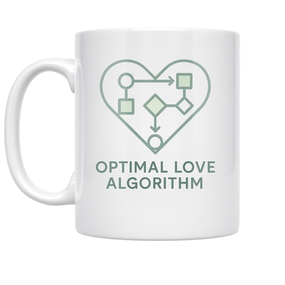 Coder Romance 11 oz Coffee Mug - Cozy for Tech Couples White Ceramic gift