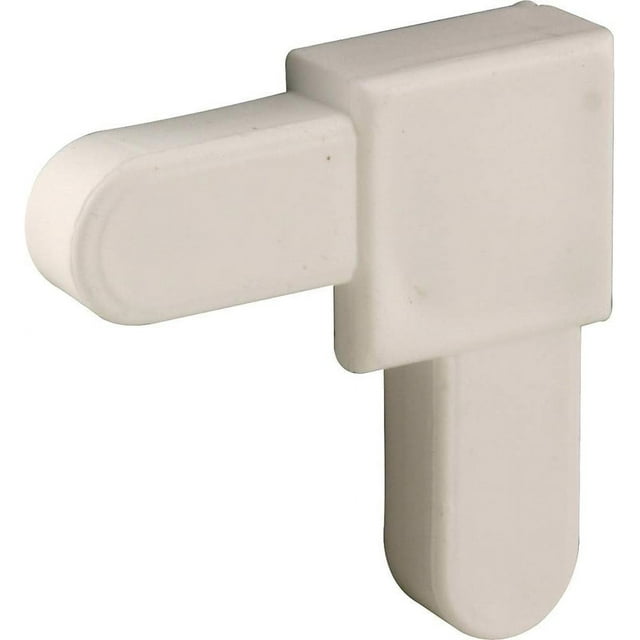 Codes 14336 Color White Plastic, Mobile Home Screen Frame Corner, 1/4" x 5/8", (3 Set of 20)