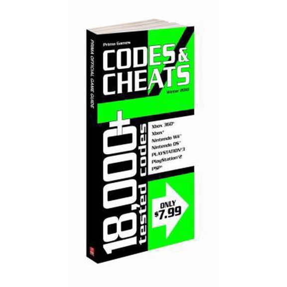 Pre-Owned Codes & Cheats: 18,000+ Tested Codes (Paperback) 0761560912 9780761560913