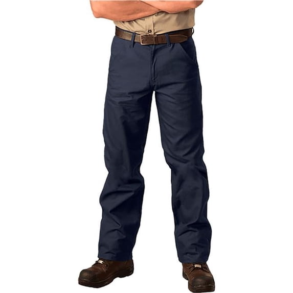 Codet port B3118831 Big Bill Utility Jeans - Basket Weave Flame Resistant 8 oz - 44 x 32 in., Navy