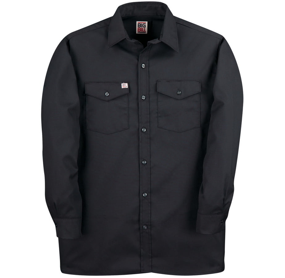 Codet port Mens Big Bill Premium Long-Sleeve Button Down Work Shirt ...