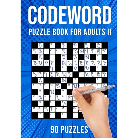 Codeword Puzzle Books for Adults II: Code Breaker / Code Word Puzzlebook 90 Puzzles (UK Version), (Paperback)