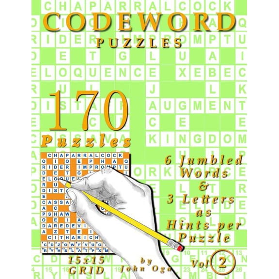 Codeword Puzzles : 170 Puzzles