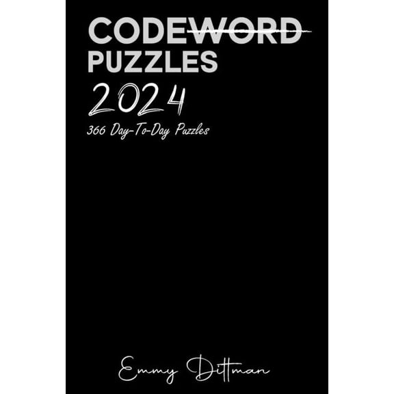 Codeword Puzzles 2024: 366 Day-To-Day Puzzles (Paperback)