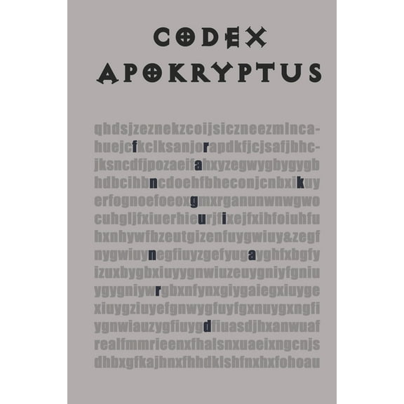 Codex Apokryptus French Edition Paperback 1797714449 9781797714448 Frank Guinard