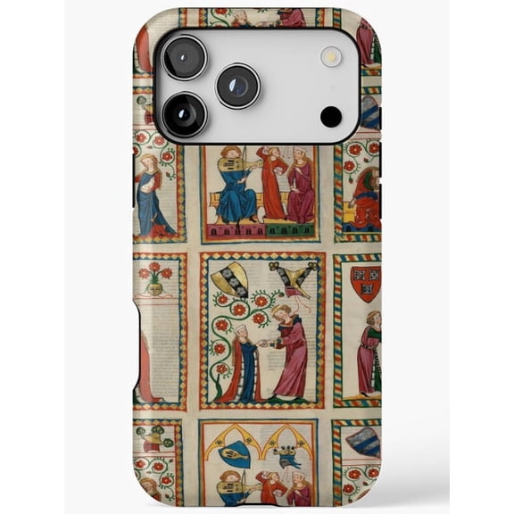 Codex Manesse H652, Case for iPhone 17 16 15 14 13 12 11 Pro Max – Stylish Unisex Protective Cover