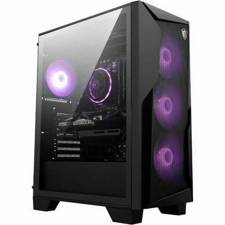 MSI Codex R2 14th Codex R2 B14NVL5-447US Gaming Desktop Computer, Intel Core i5 14th Gen i5-14400F, 16 GB, 1 TB SSD, Black